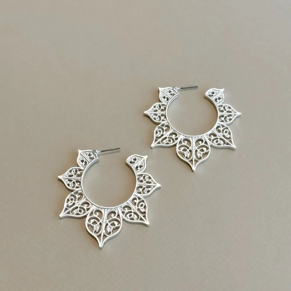 Boho hoop earrings N1127